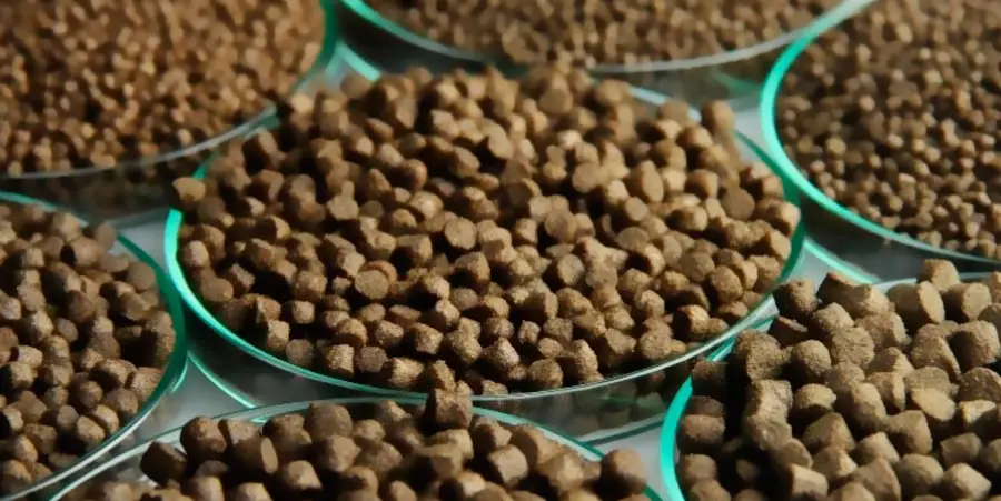 Fish feeds prepared for aquaculture production